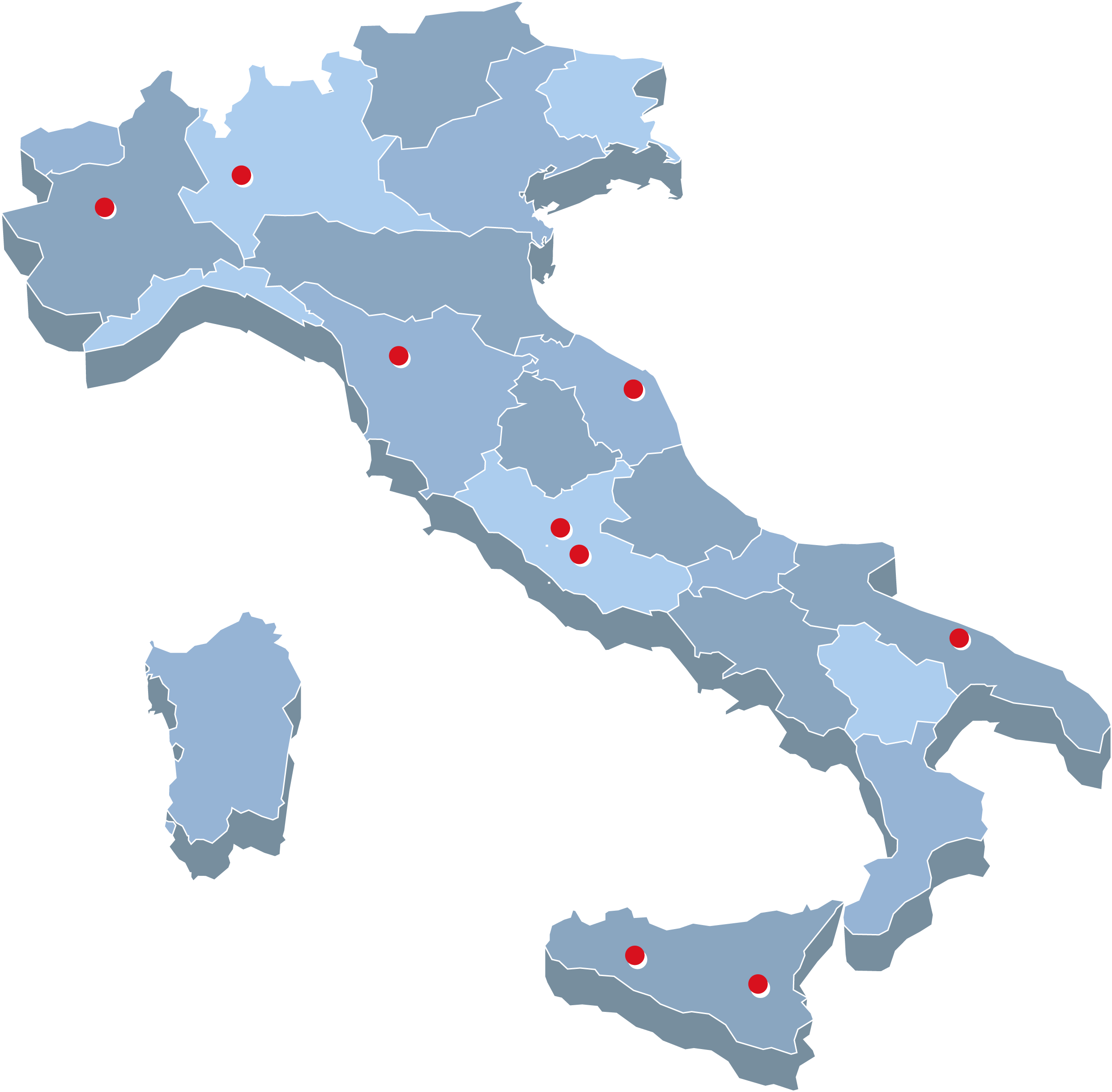 Map of Italy