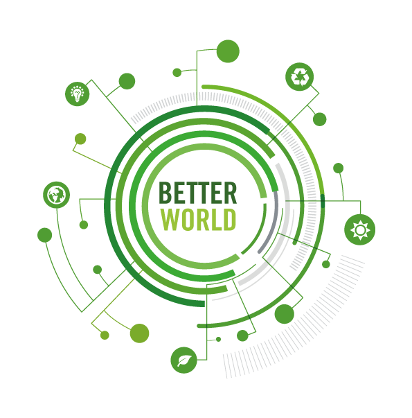 logo better world